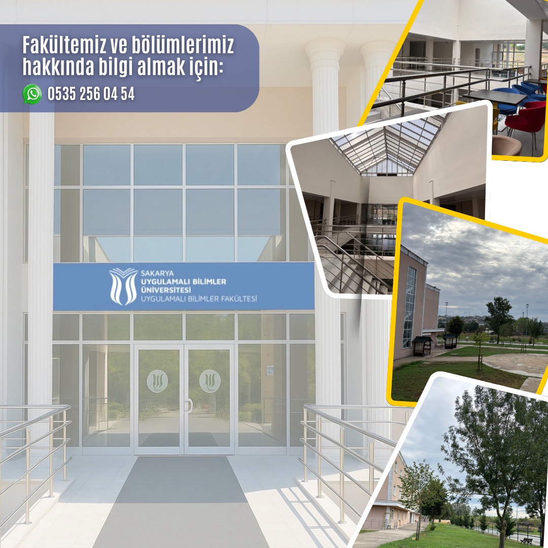 Fakülte ve Bölümlerimiz Hakkında Bilgi Almak İçin